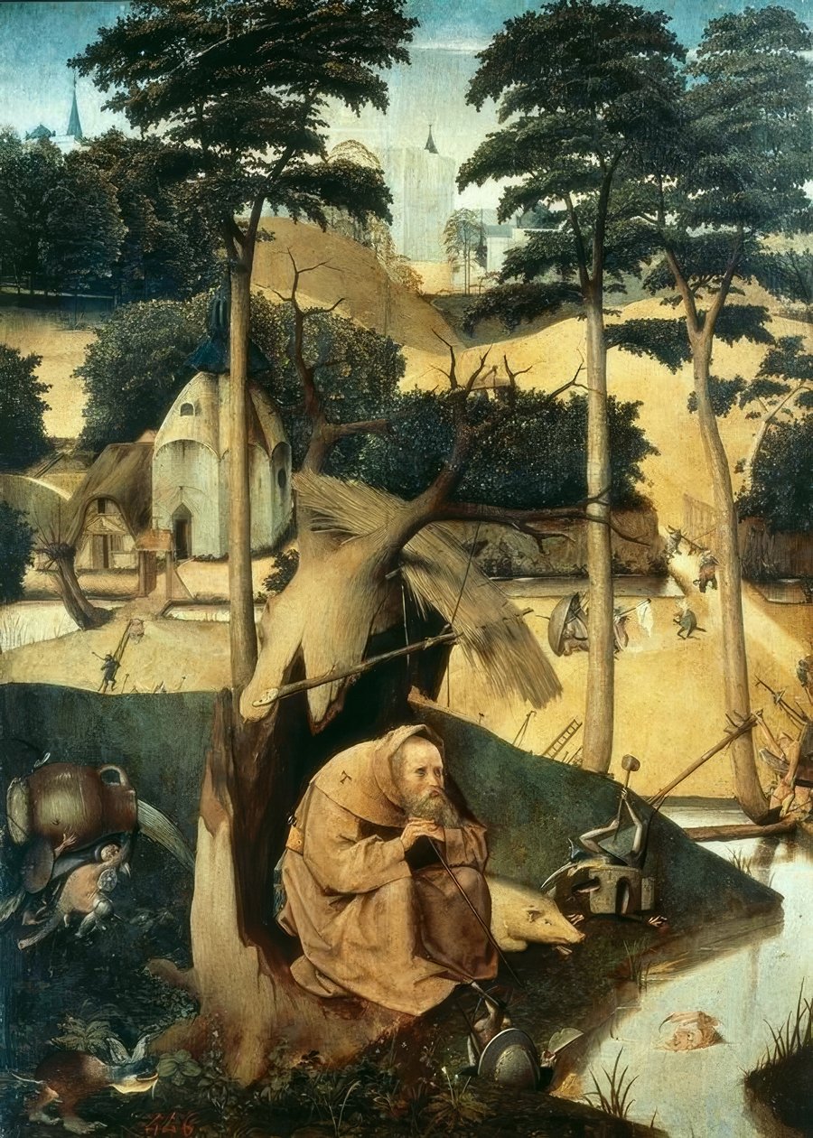 La tentación de San Antonio de Hieronymus Bosch