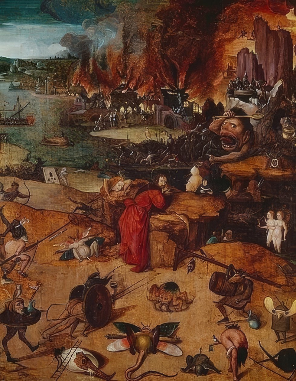 La tentación de San Antonio de Hieronymus Bosch