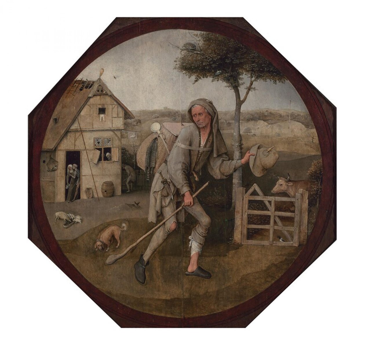 Neerlandés: The Wayfarer The Wayfarer de Hieronymus Bosch
