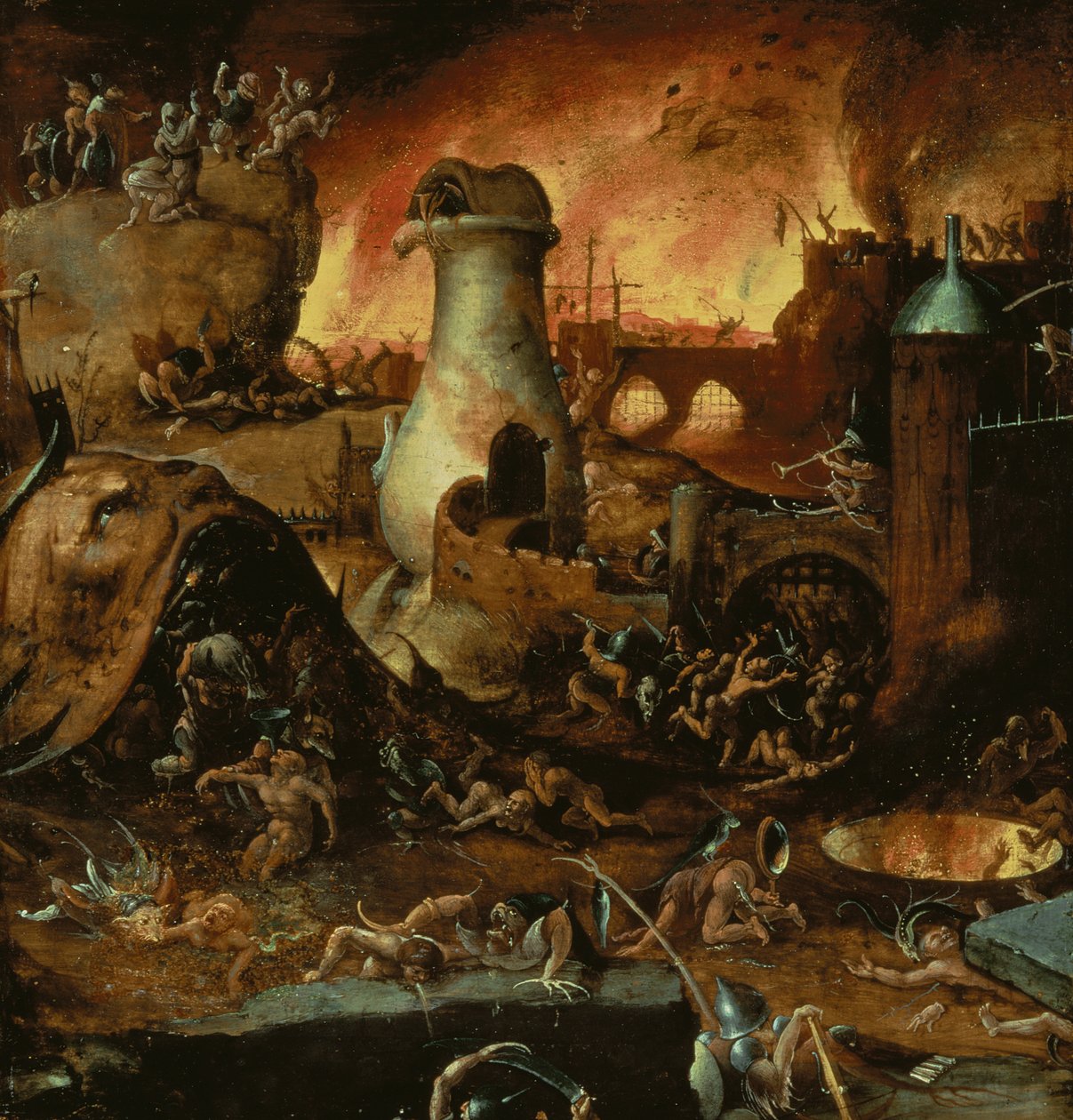 Infierno de Hieronymus Bosch