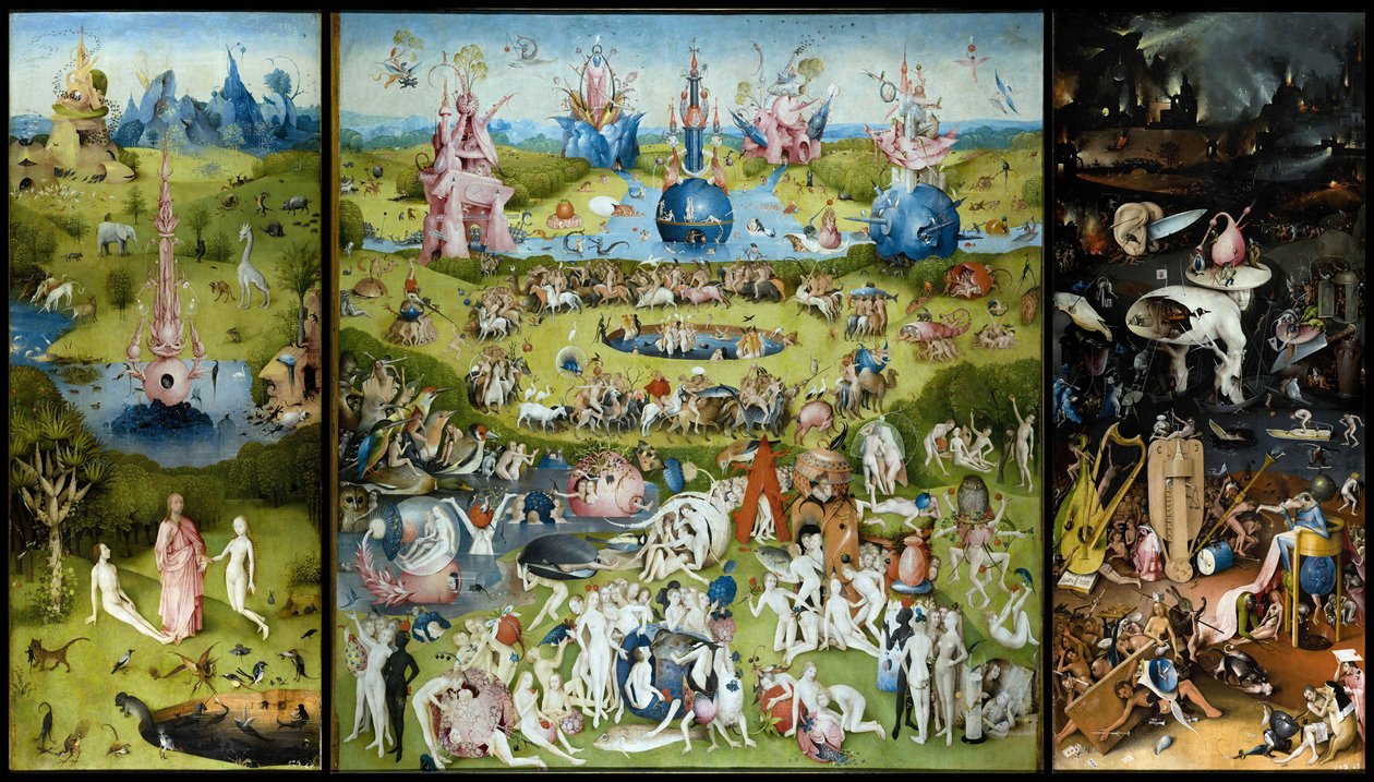 El jardín de las delicias de Hieronymus Bosch