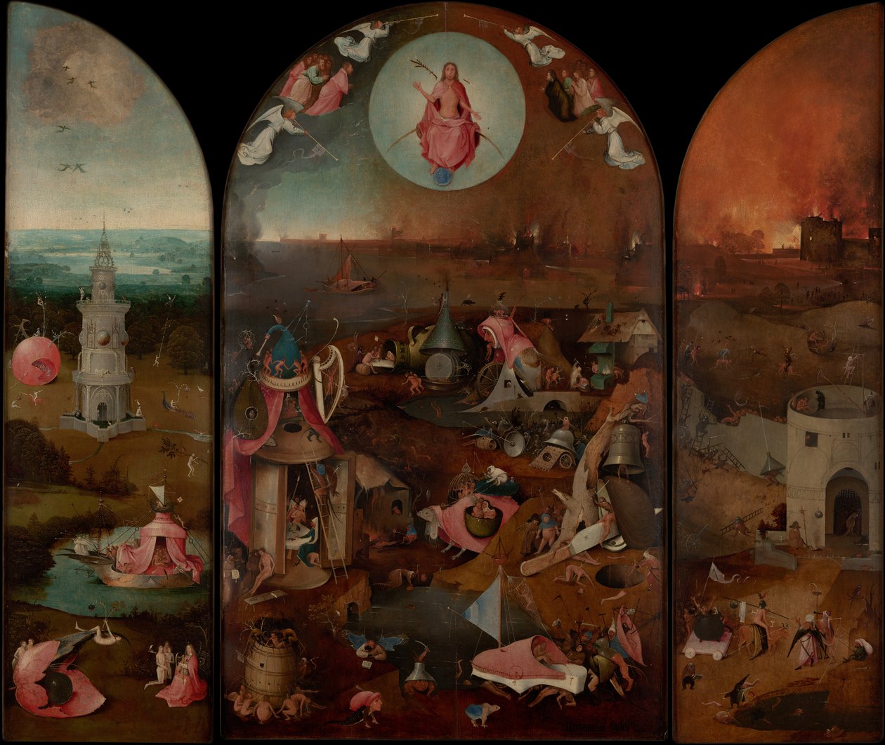 El Juicio Final, hacia 1486 de Hieronymus Bosch