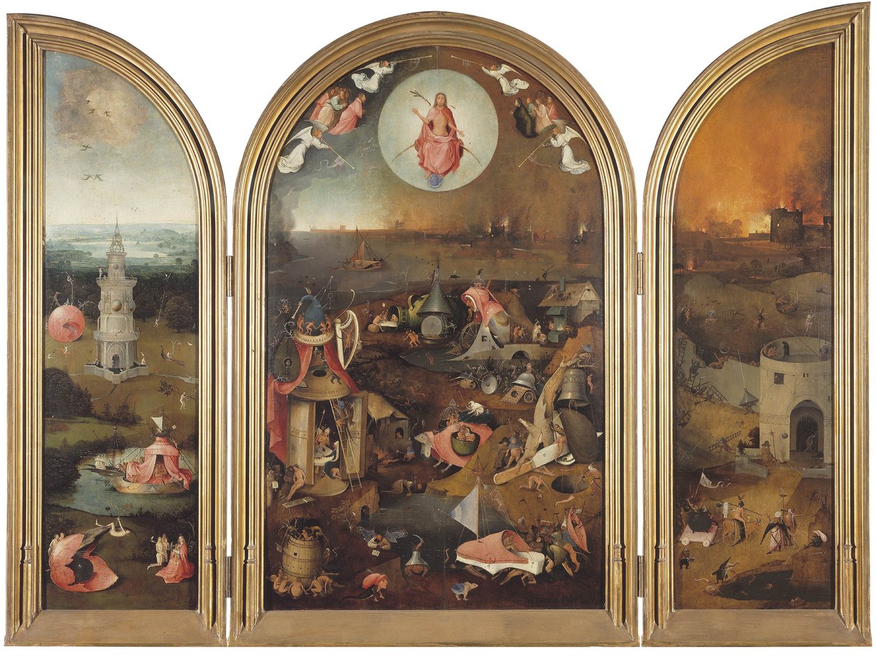 El Juicio Final, ca. 1490-1510 de Hieronymus Bosch