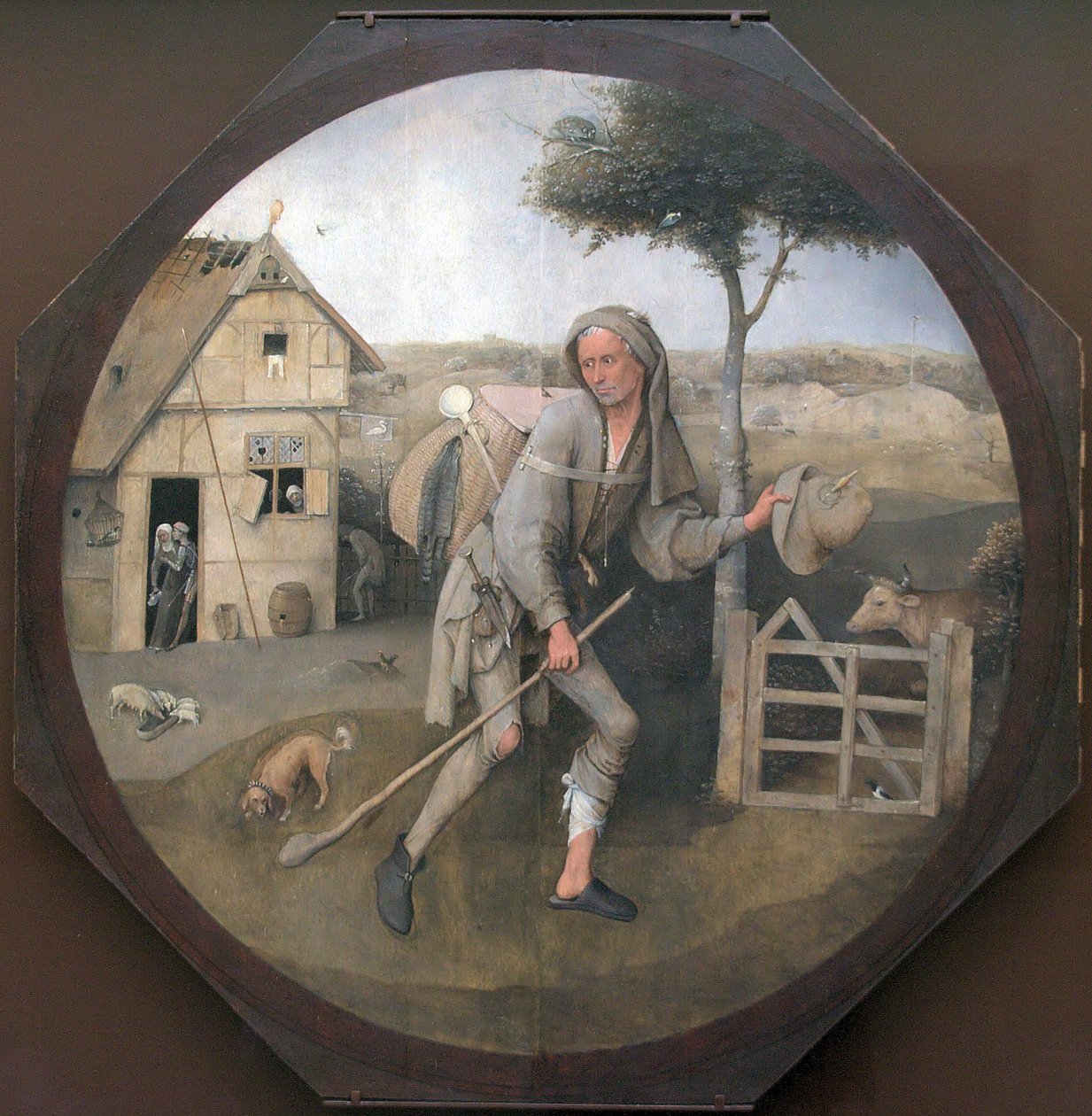El vendedor ambulante La parábola del hijo pródigo de Hieronymus Bosch