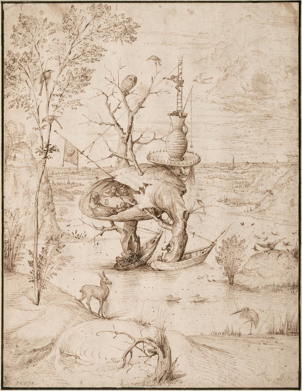 El hombre árbol de Hieronymus Bosch