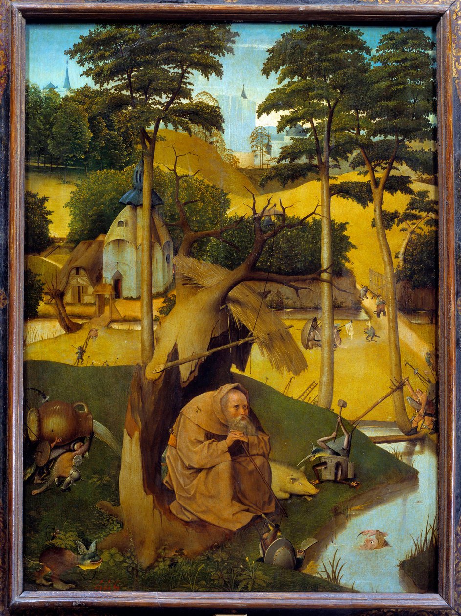 La tentación de San Antonio de Hieronymus Bosch