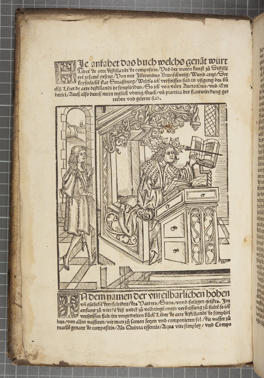 El libro de la destilación de Hieronymus Brunschwig