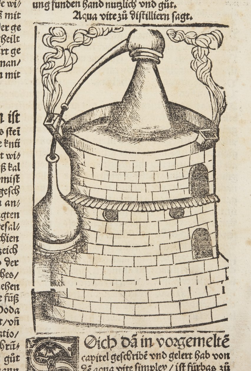 El libro de la destilación de Hieronymus Brunschwig