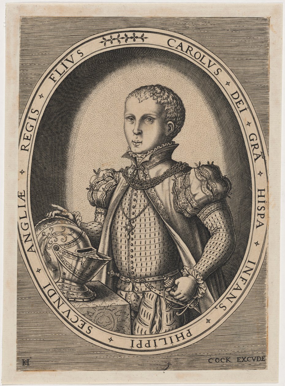 Don Carlos, Príncipe de Asturias de Hieronymus Cock
