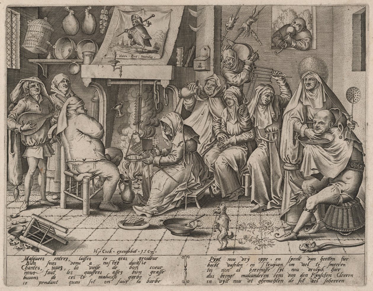 Martes de Carnaval de Hieronymus Cock