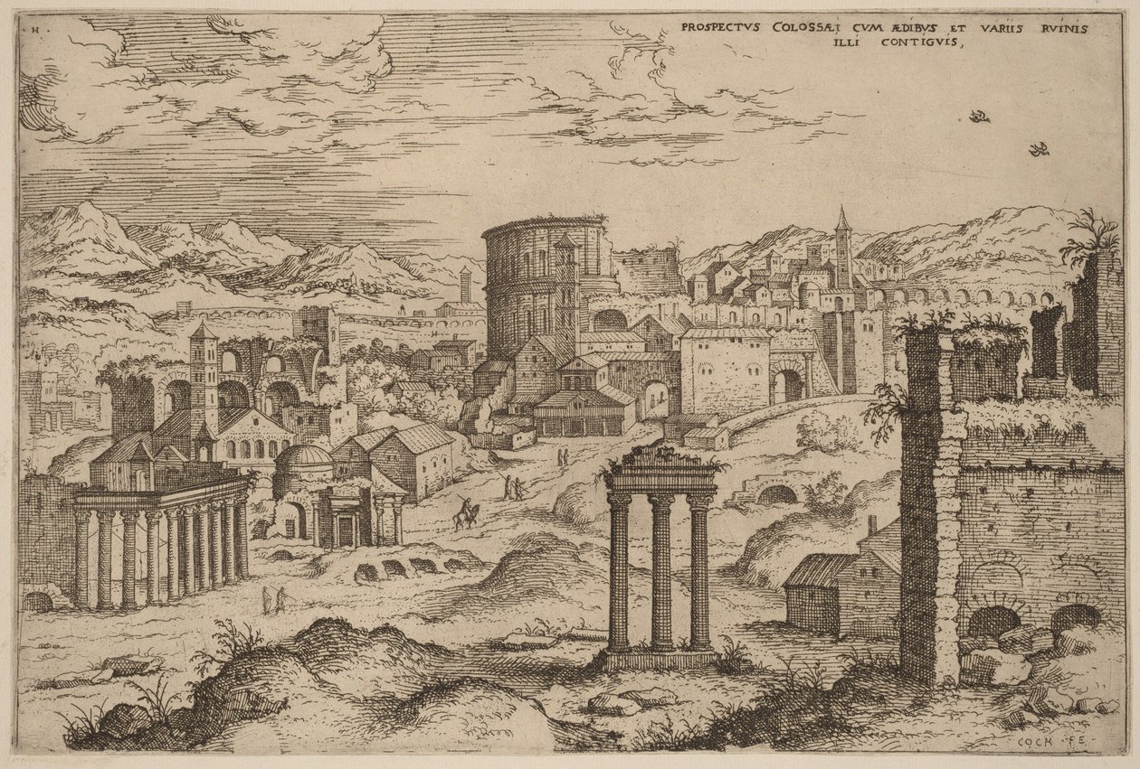 Vista del Foro de Hieronymus Cock