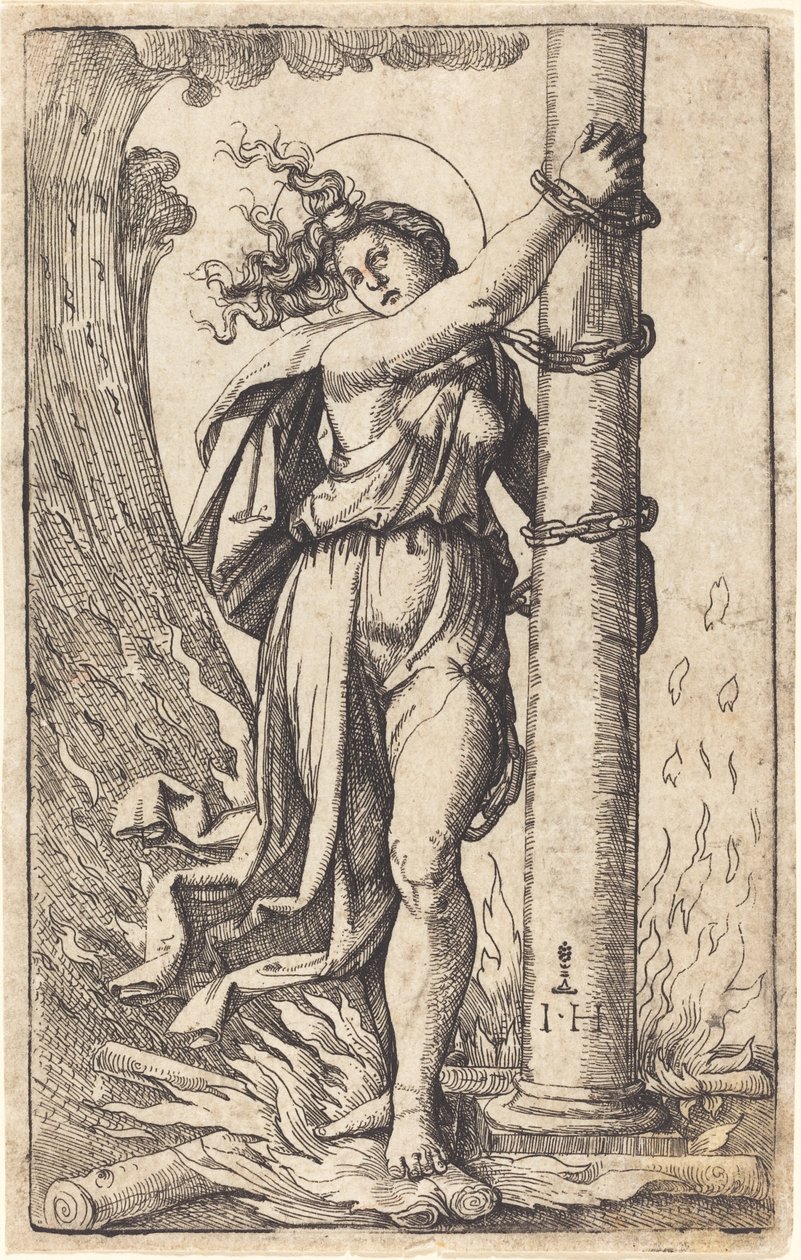 Fortaleza de Hieronymus Hopfer after Marcantonio Raimondi