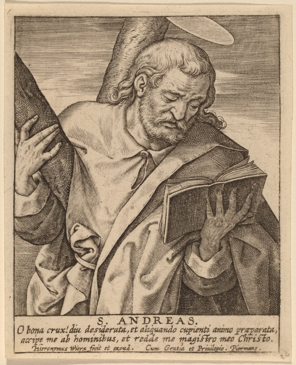 San Andrés de Hieronymus Wierix