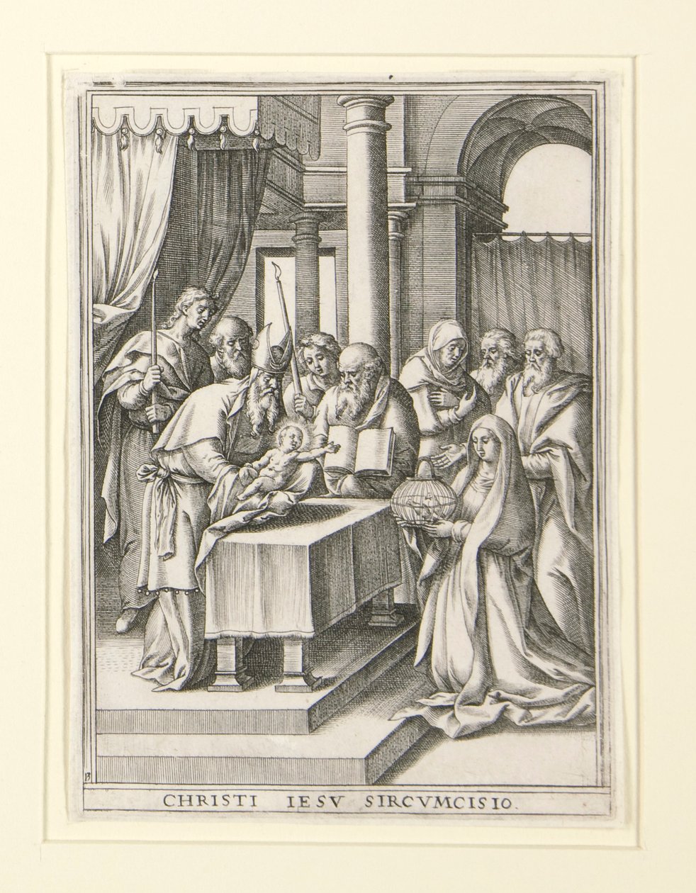 Seis Escenas de la Vida de la Virgen de Hieronymus Wierix