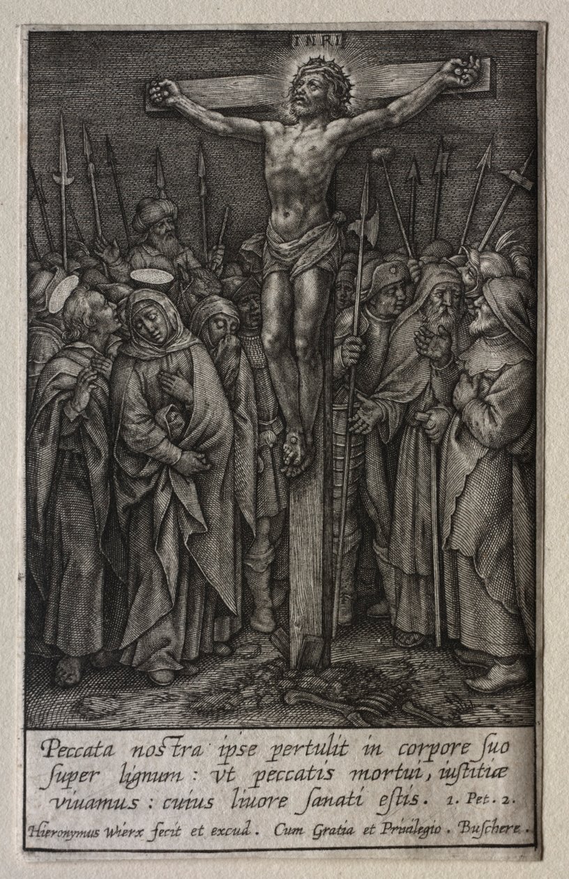 La Pasión: La Crucifixión de Hieronymus or Jerome Wierix