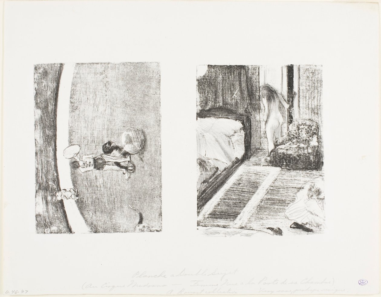 En el Circo Fernando de Hilaire Germain Edgar Degas