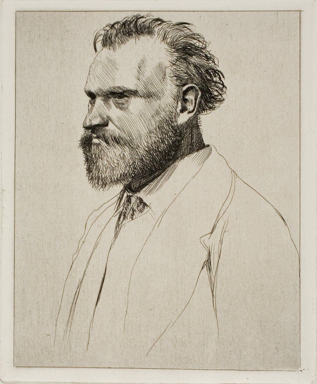 Edouard Manet, Retrato de busto de Hilaire Germain Edgar Degas