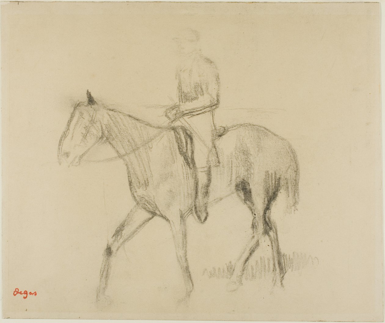 Caballo y jinete de Hilaire Germain Edgar Degas