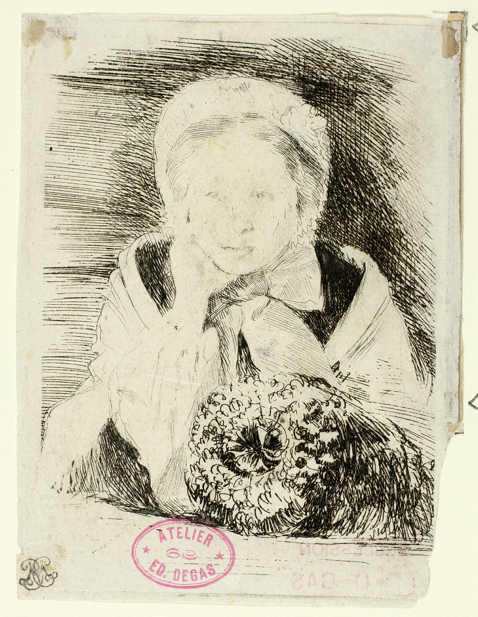 Marguerite Degas, hermana del artista de Hilaire Germain Edgar Degas