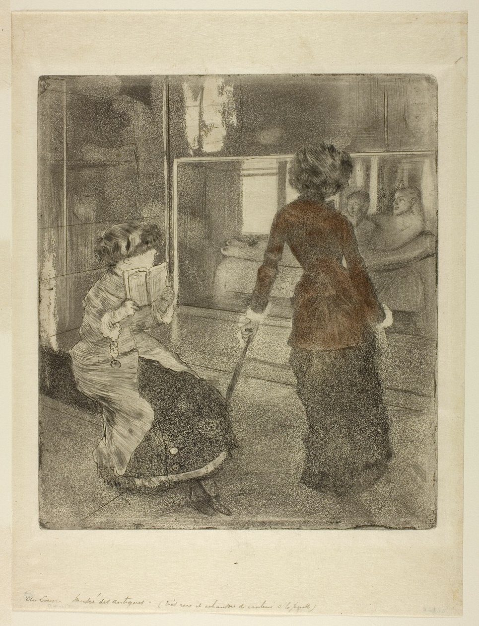 Mary Cassatt en el Louvre: La Galería Etrusca de Hilaire Germain Edgar Degas