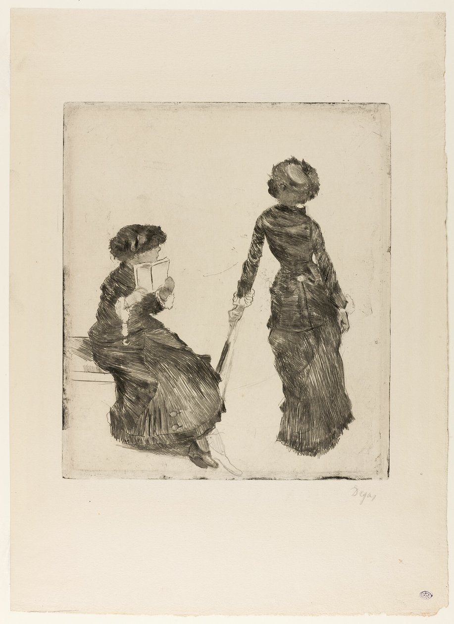 Mary Cassatt en el Louvre: La Galería Etrusca de Hilaire Germain Edgar Degas
