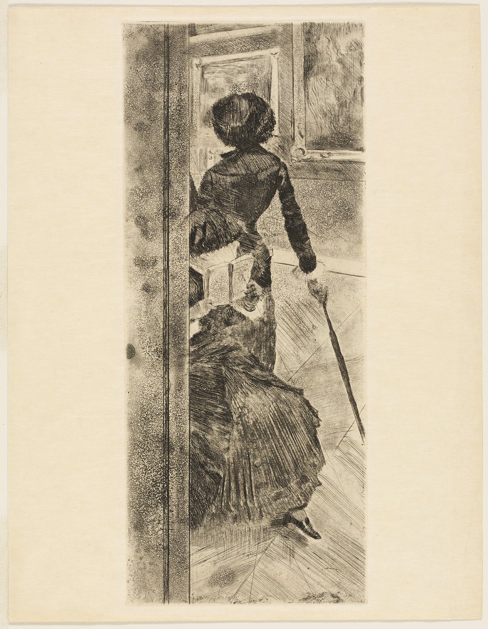 Mary Cassatt en el Louvre: La Galería de los Cuadros de Hilaire Germain Edgar Degas