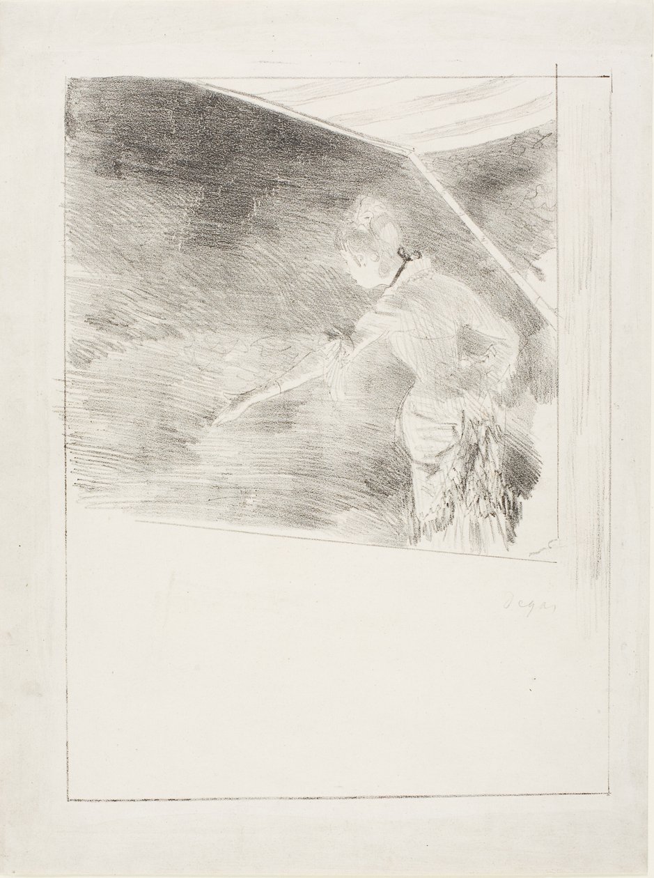 Cantante en un café-concierto de Hilaire Germain Edgar Degas