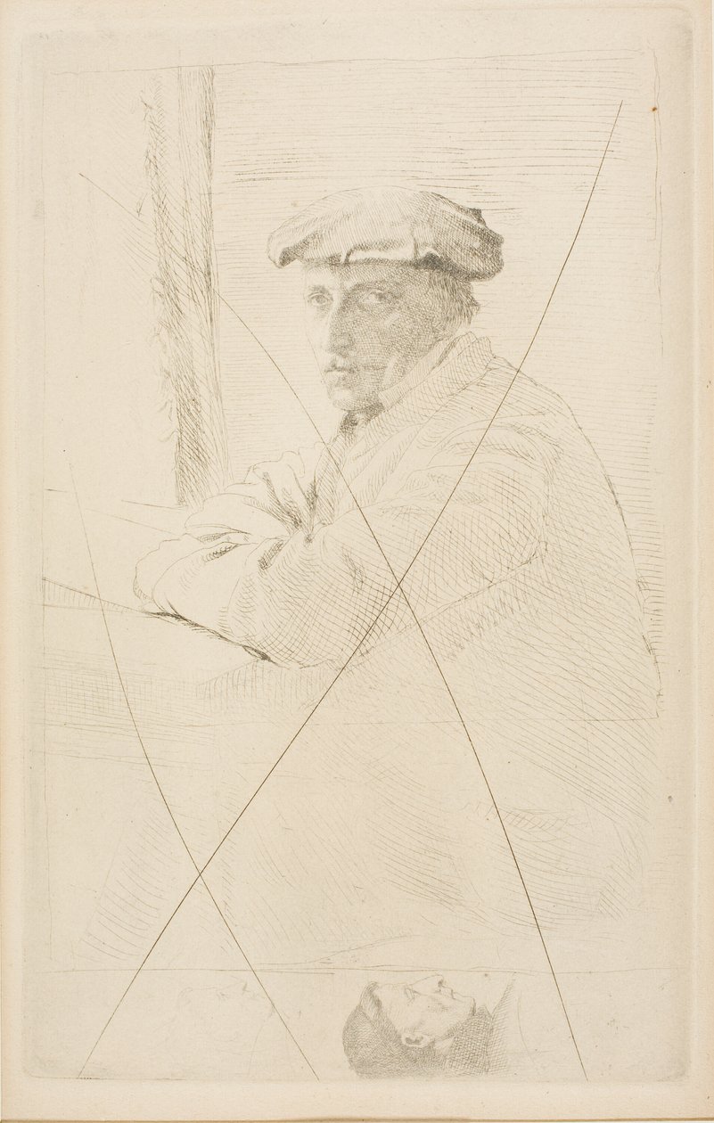 El grabador Joseph Tourny de Hilaire Germain Edgar Degas