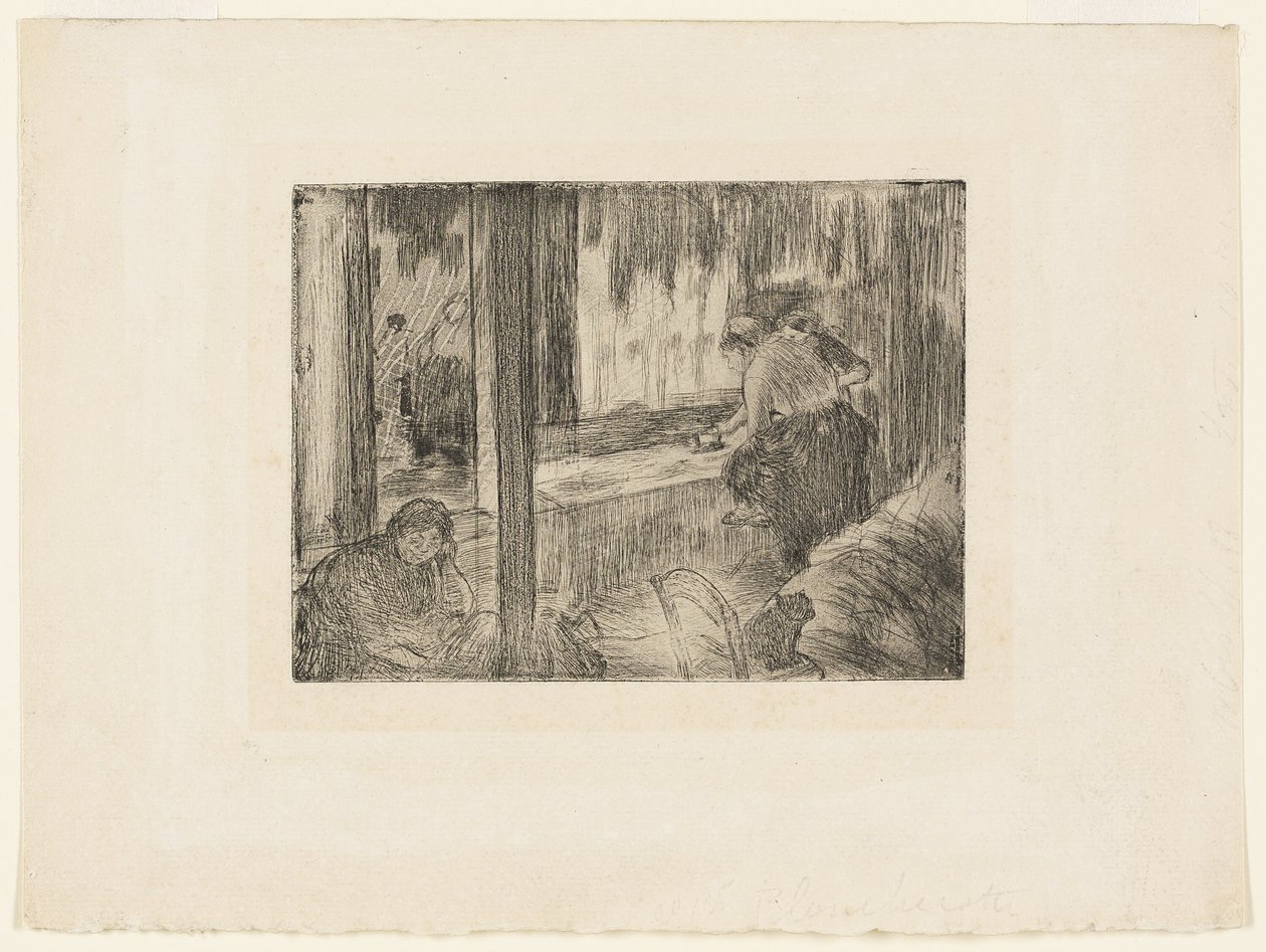 Las lavanderas de Hilaire Germain Edgar Degas