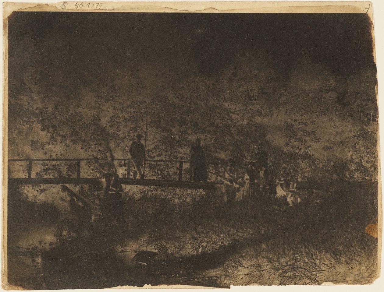 [Puente sobre Kenley Burn, Burnside] de Hill and Adamson