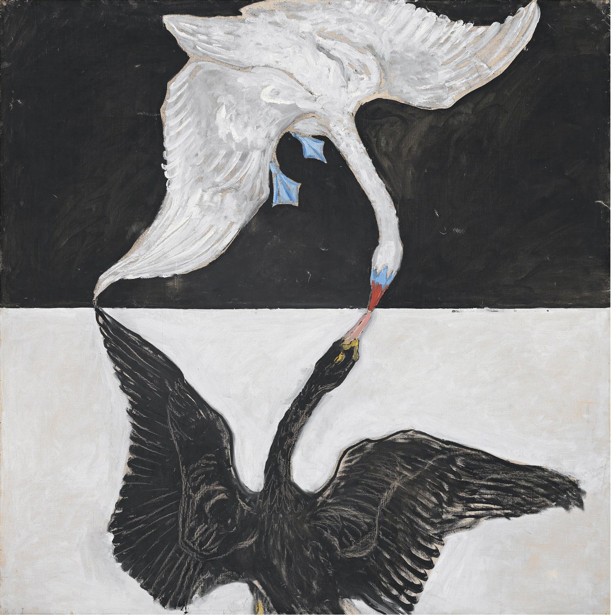 Grupo IXSUW, No. 1, El Cisne, No. 1 de Hilma af Klint