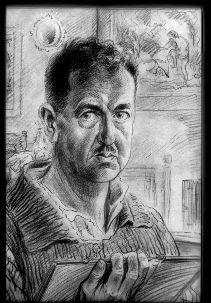 Autorretrato de Hinko Smrekar
