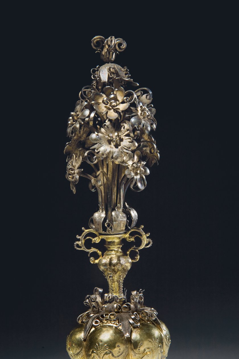 Copa de Minerva de Medingen, c.1650 (plata y vermeil) de Hinrich Ohmssen