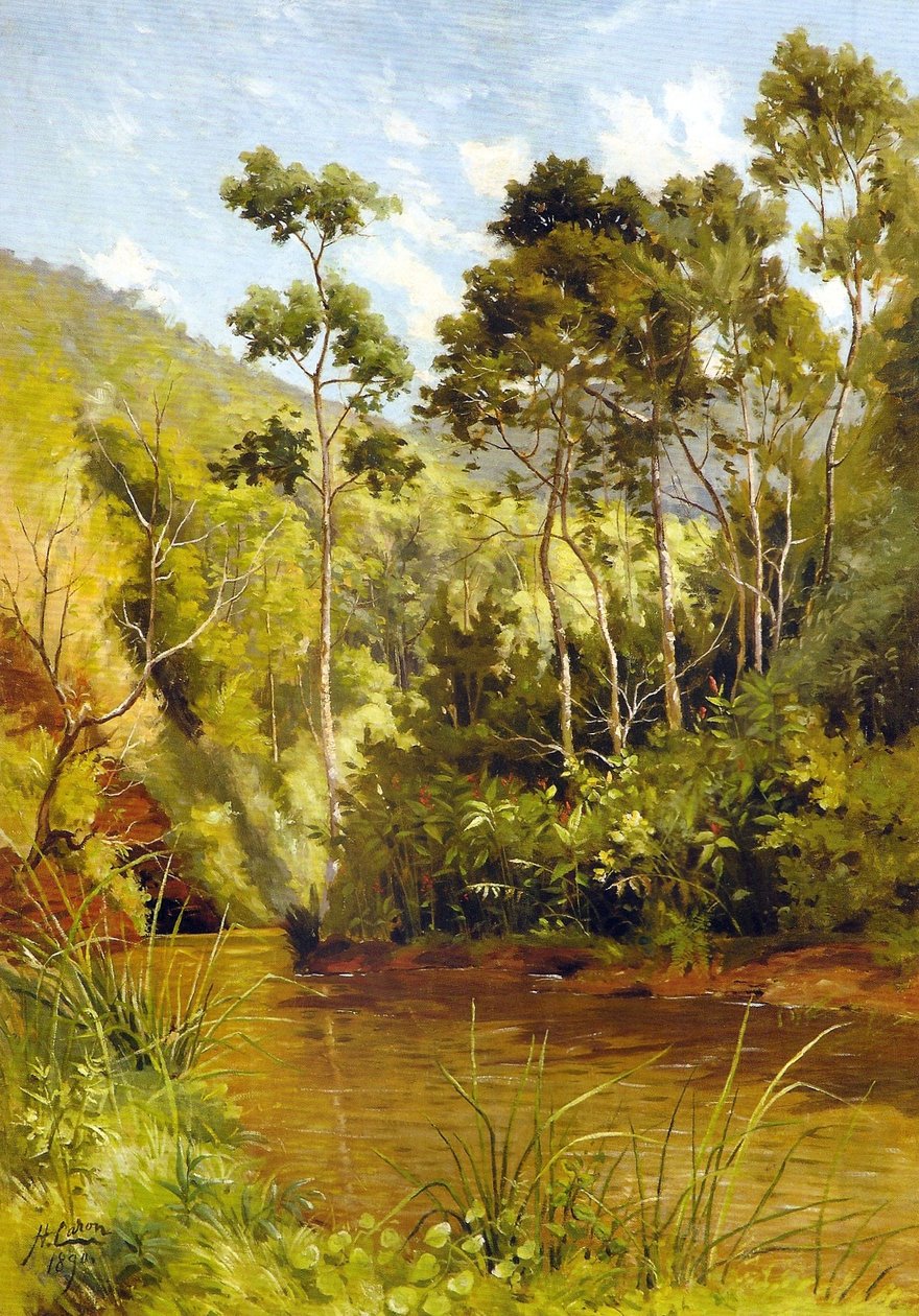 Paisaje de Hipolito Boaventura Caron