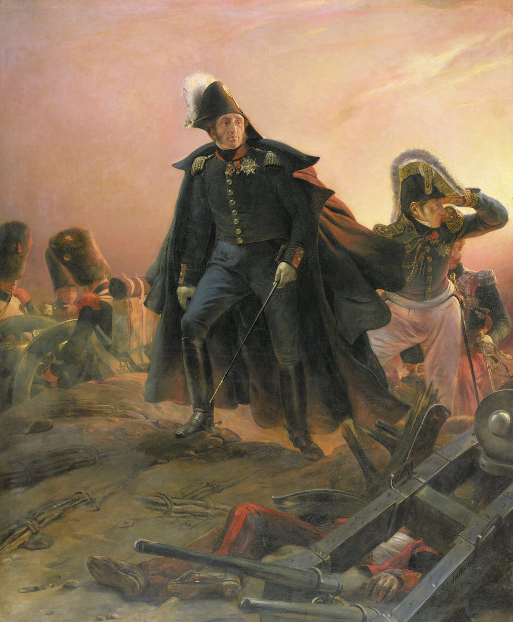 Duque de Angulema en la captura de Trocadero, 31 de agosto de 1823, 1828 de Hippolyte Delaroche