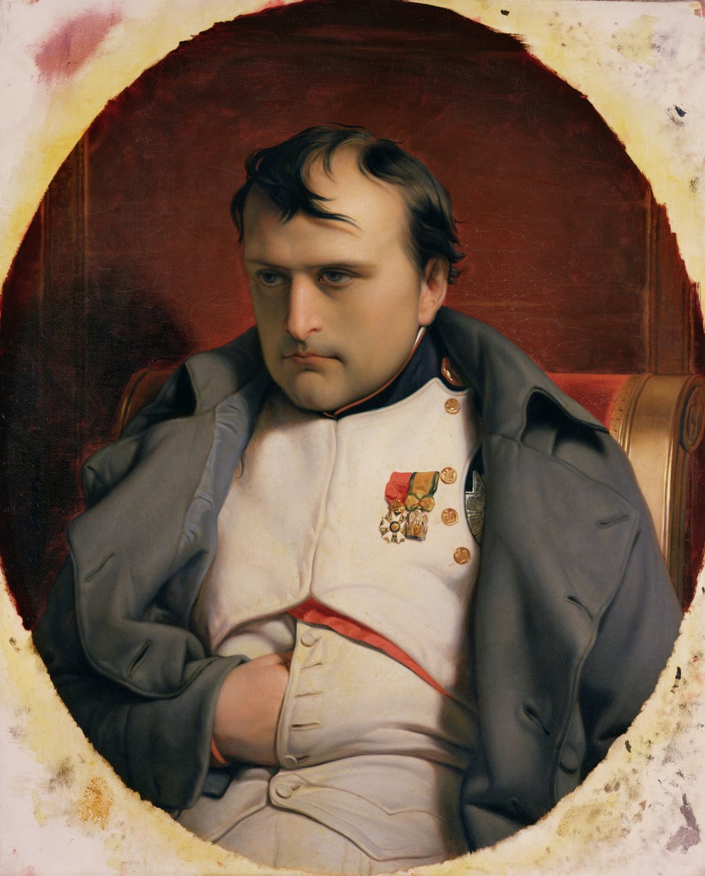 Napoleón (1769-1821) en Fontainebleau, 1846 de Hippolyte Delaroche