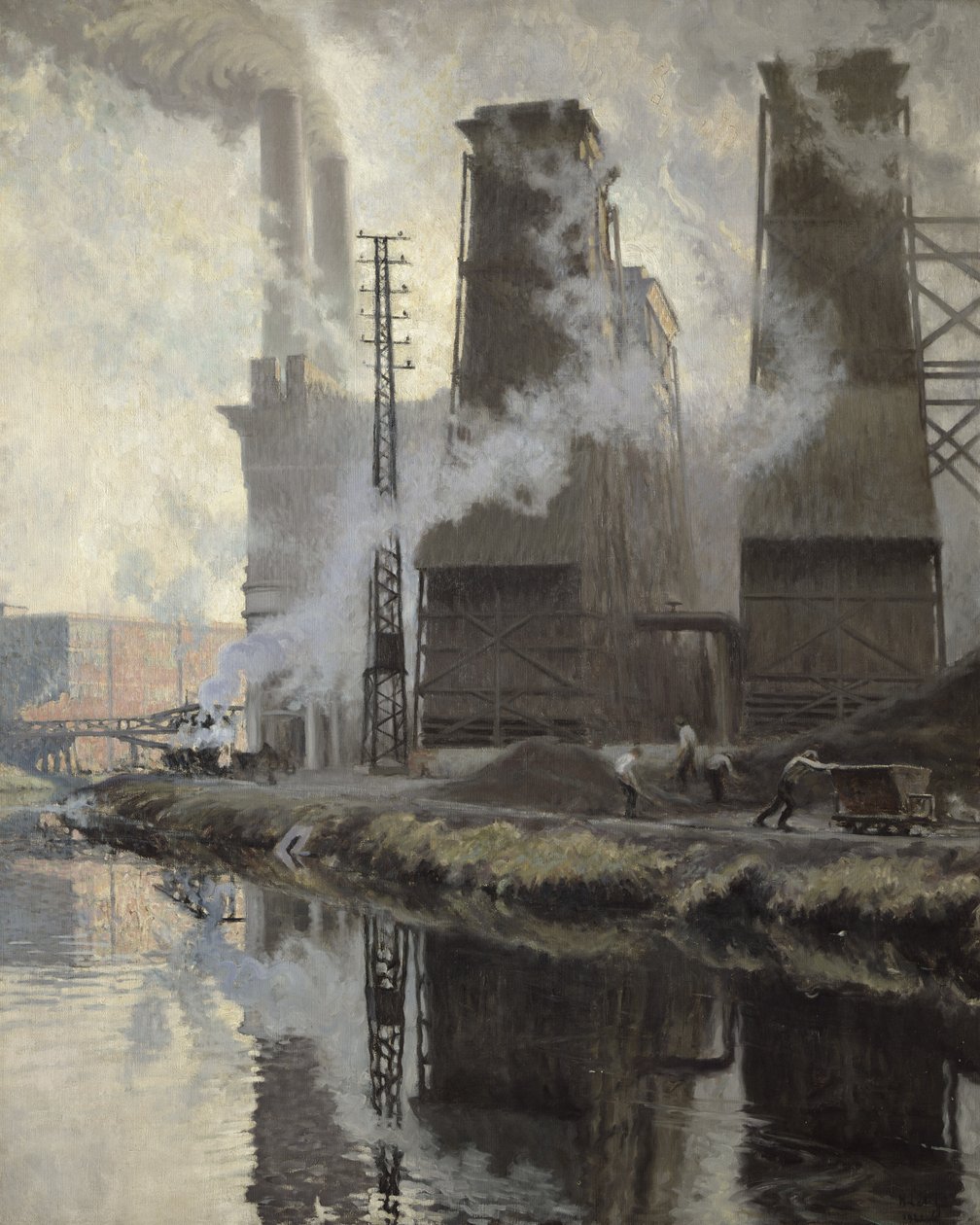 Central Eléctrica en Croix-Wasquehal de Hippolyte Lety