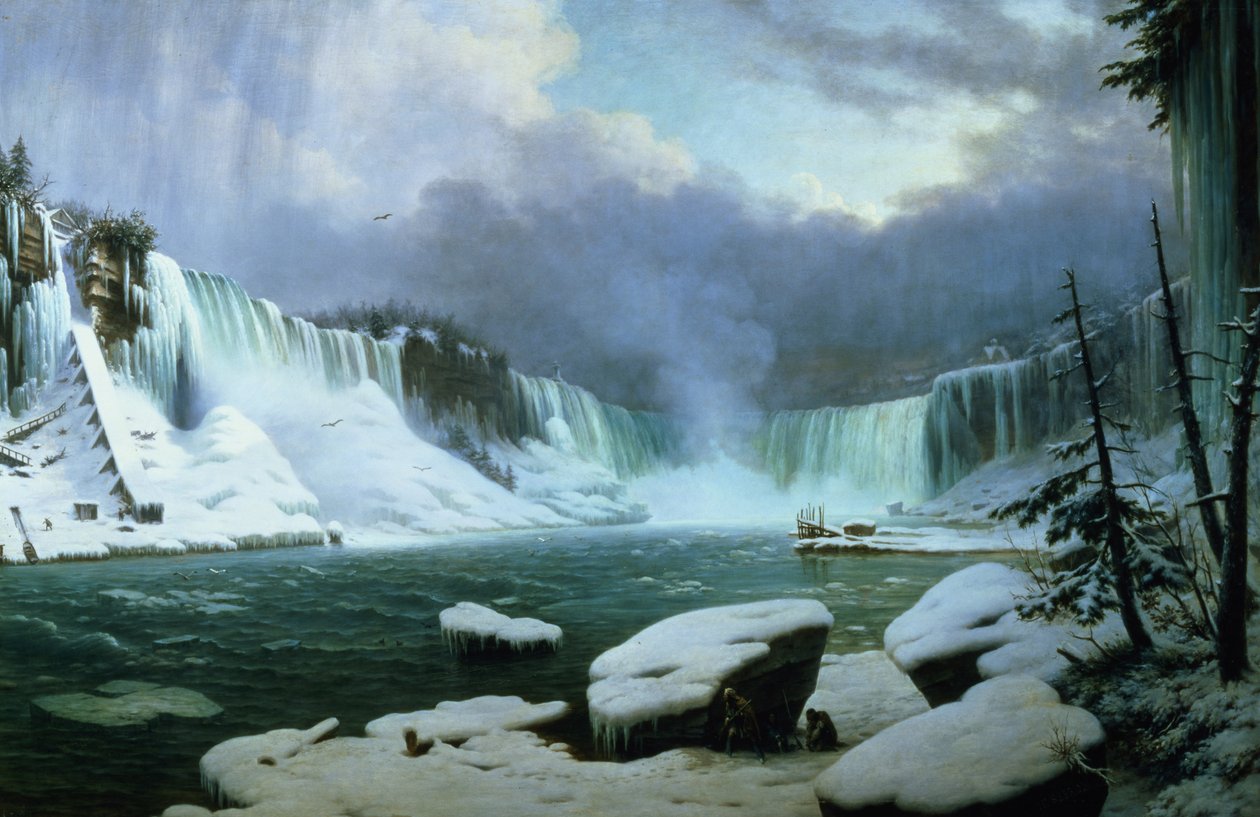 Cataratas del Niágara de Hippolyte Victor Valentin Sebron