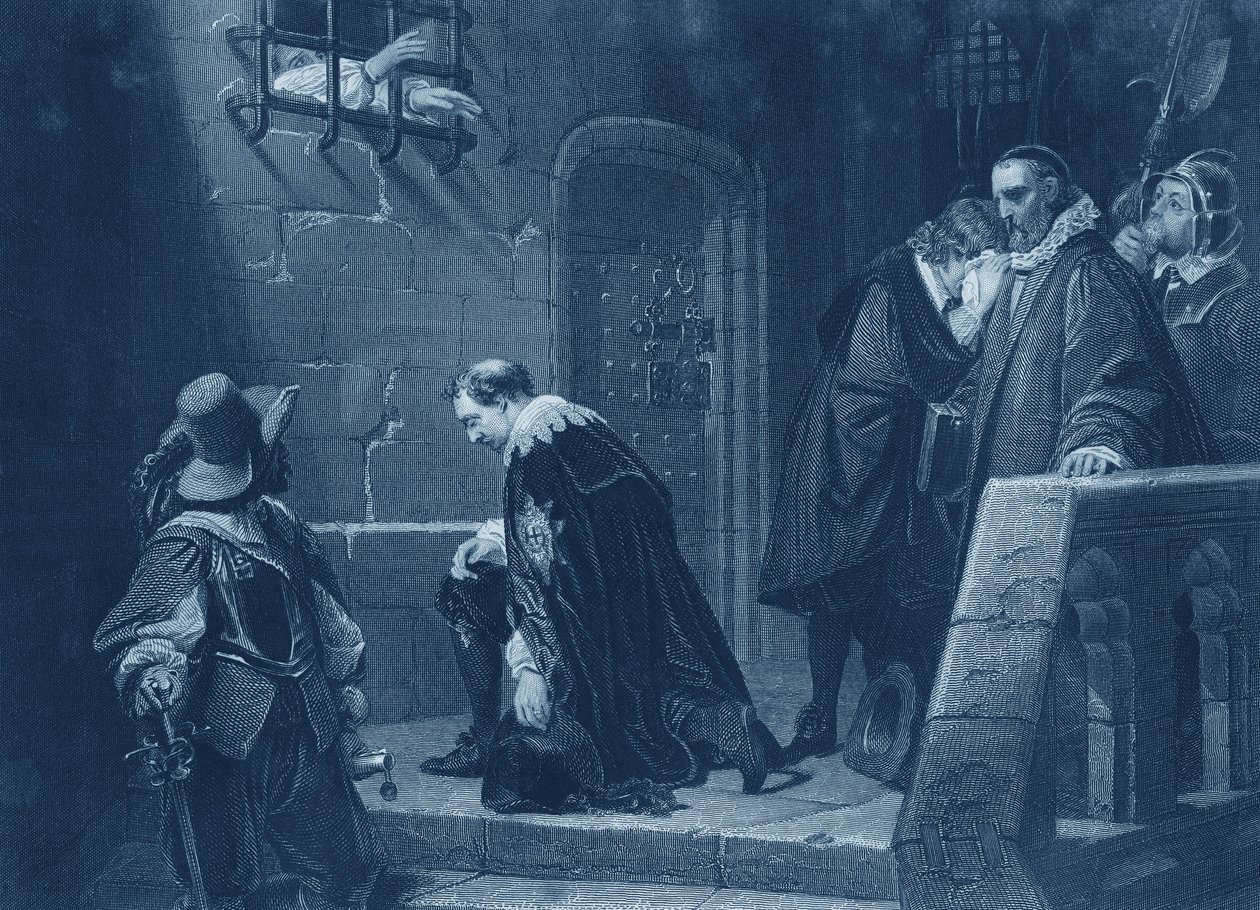 Lord Strafford llevado a la ejecución de Hippolyte Delaroche