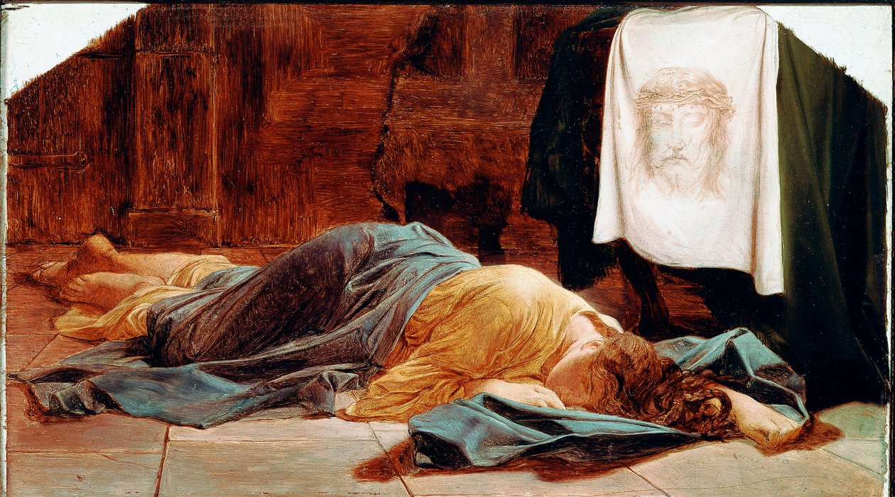 Santa Verónica (detalle) de Paul Delaroche