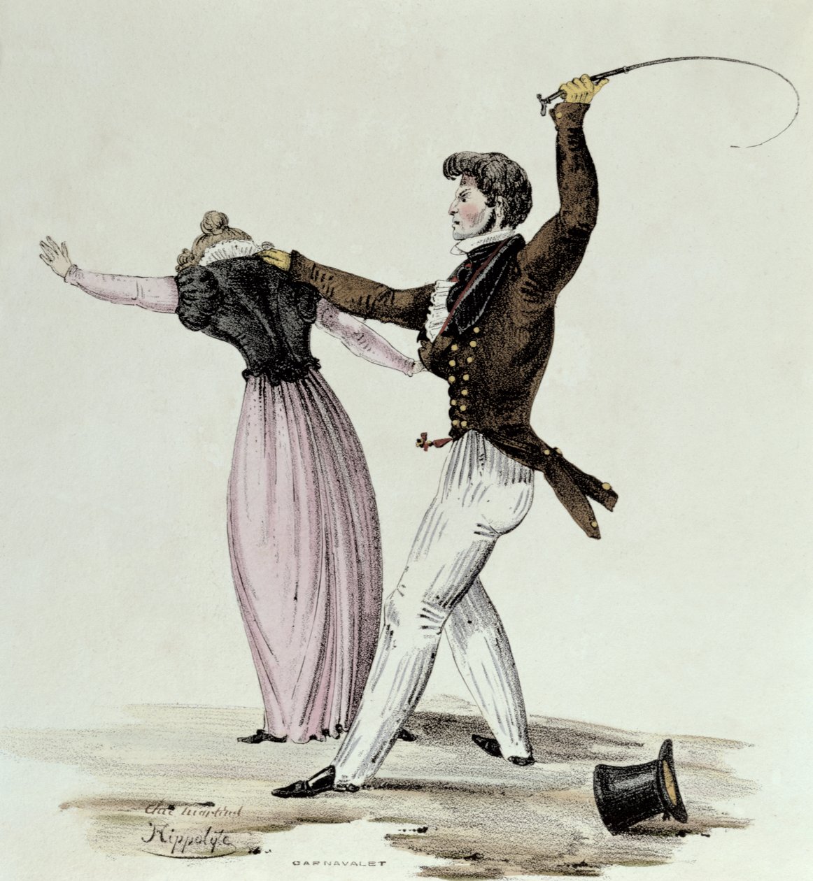 El arte de hacerse amar por la esposa, c.1825 de Hippolyte