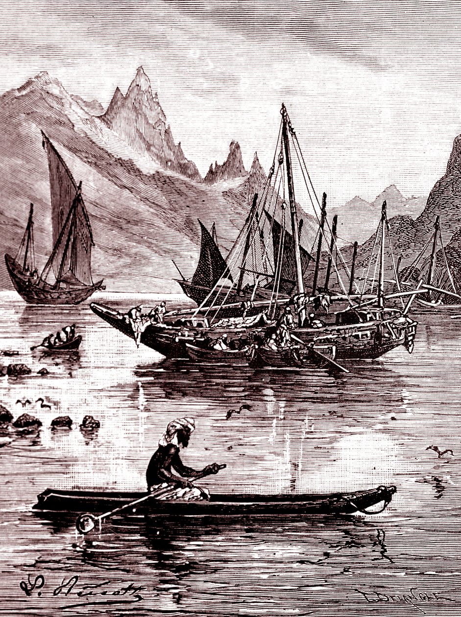 El Mar Rojo (lado egipcio) de Hippolyte Leon Benett