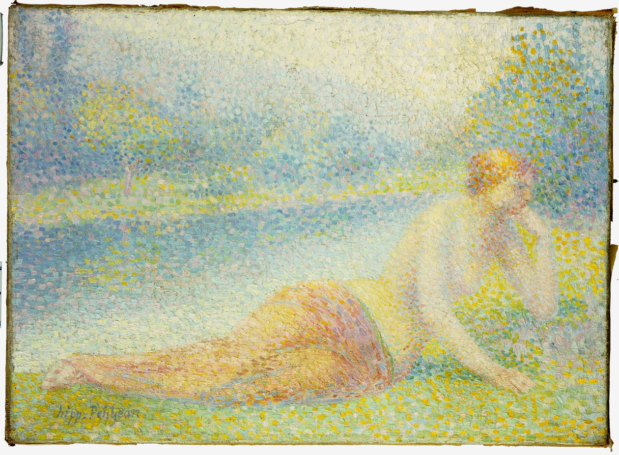 Desnudo reclinado de Hippolyte Petitjean
