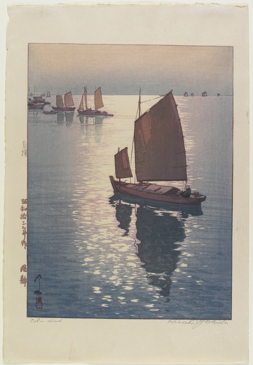 Viento en calma de Hiroshi Yoshida
