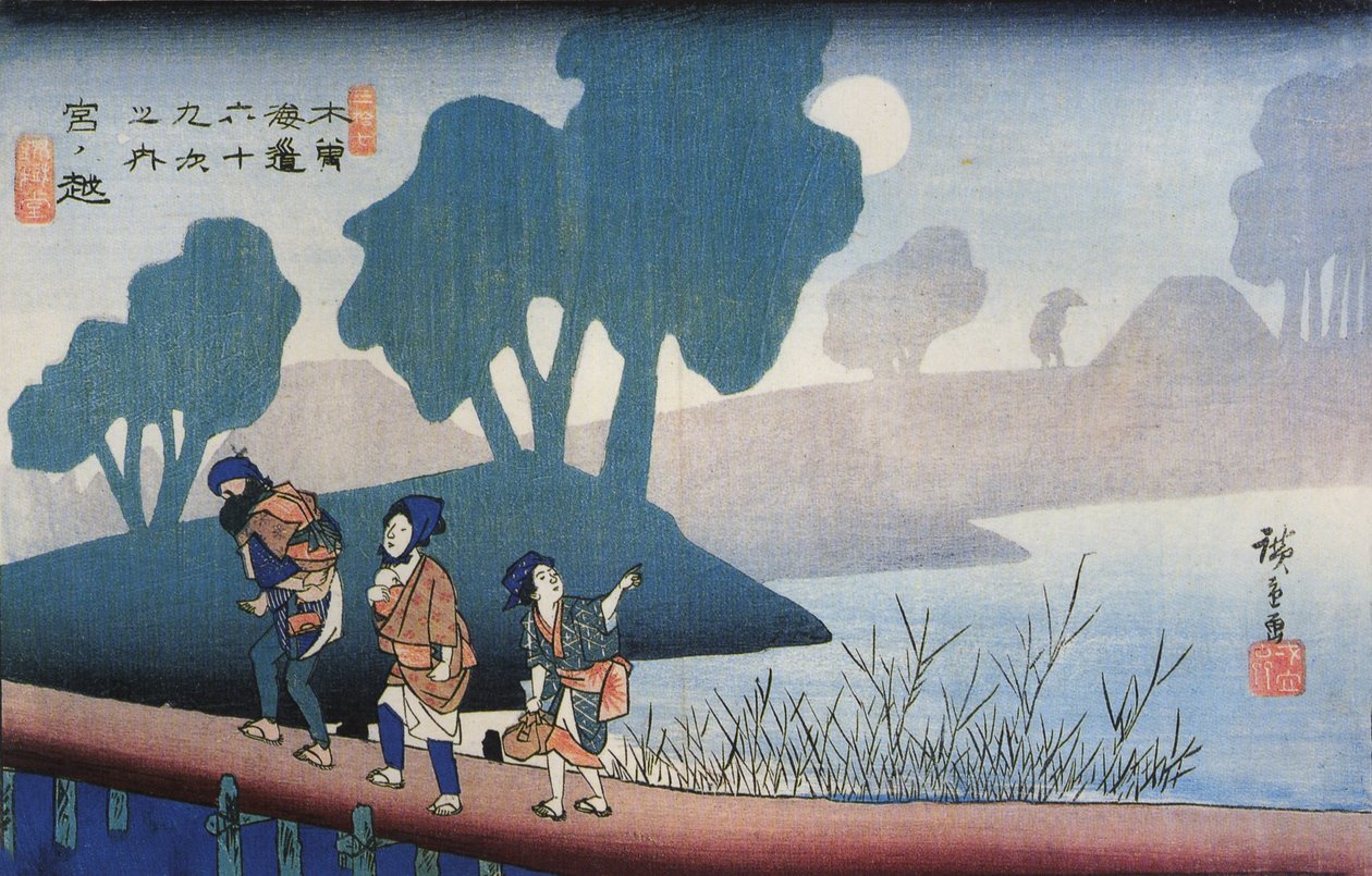 norte de Utagawa Hiroshige