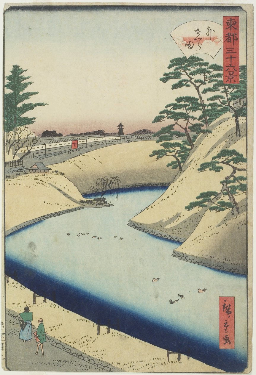 Sakurada Exterior, 1859-1862 de Hiroshige II