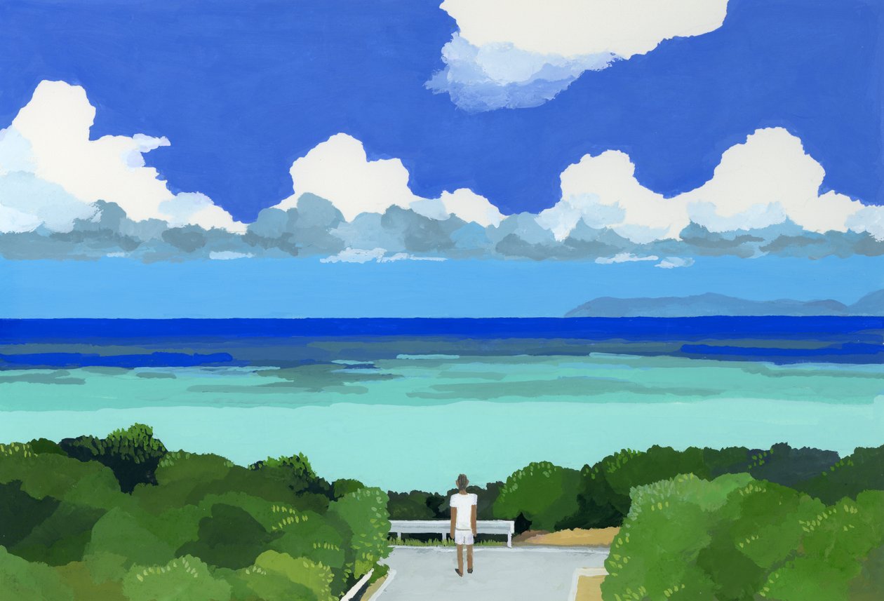 El mar de Okinawa, 2016 de Hiroyuki Izutsu