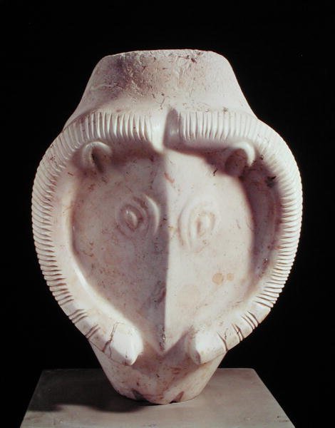 Cabeza de un carnero, de Acana, Siria de Hittite