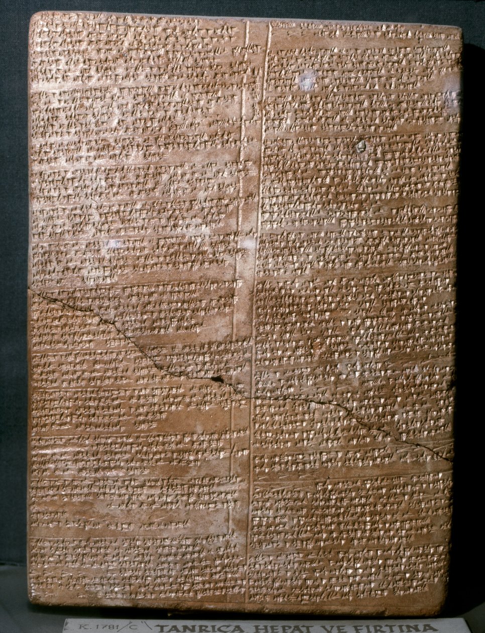 ARTE ORIENTAL ANTIGUO (hitita): Tablilla cuneiforme en lengua hitita. Ba... de Hittite