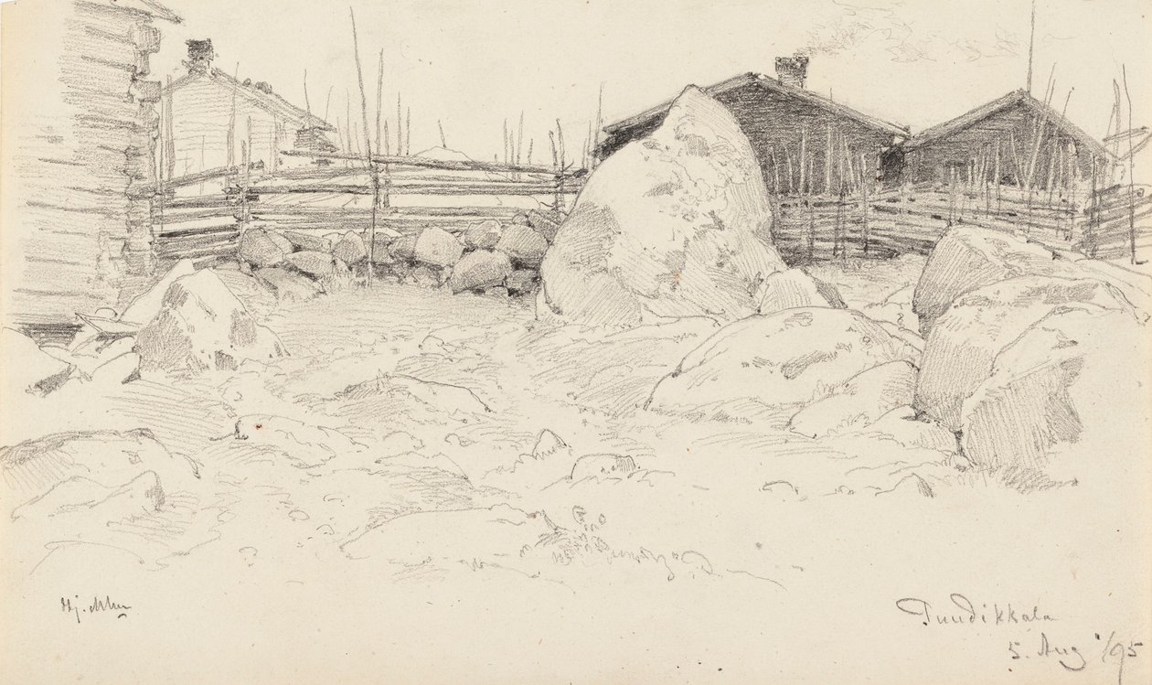 Cabañas en Puutikkala de Hjalmar Munsterhjelm